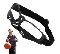 Genérico Basketball Goggles, Dribbling Goggles Basketball Sports Glasses, Eye Protection Design, Vision Training Aid, For Youth Kids Practice Drills, TPU Material, 6.69x2.17 In, Black, 1 Pair