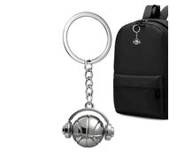 Genérico Basketball Sports Keychain - Zinc Alloy Cute Key Ring, Pendant Backpack Charm | Fun Key Accessories For Kids Teens, Sports Novelty Gift, Decorative Bag Jewelry for Boys Girls Collecti