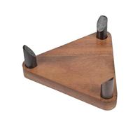 Genérico Basketball Stand - Wooden Ball Display Holder | Space-Saving Ball Storage Rack Non-Slip Sports Organizer Stand For Basketball Soccer Football Softball Volleyball Home Gym