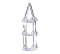 Genérico Basketball Storage - 3 Tier Over The Door Sports Equipment Storage Organizer | Polyester Ball Holder Rack for Basketball, Soccer, Volleyball and Football, Space Saving Storages for Home, Gym