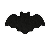 Generico Bat Rug - Alfombrilla para baño de 15,75 x 23,62 pulgadas, diseño gótico no deslizante para puerta de dormitorio, cocina, garaje, entrada, ducha, baño, Halloween, etc