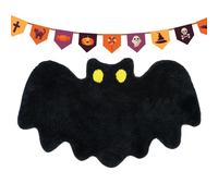 Genérico Bat Rug - Dirty-Resistant Wear-Resistant Slip-Resistant Carpet 19.69x31.5in | Halloween Front Door Mat For Kitchen Cabin Deck Garage Patio Apartment Gym