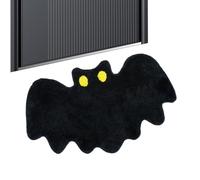 Genérico Bat Rug, Halloween Front Door Mat, Dirty-Resistant Wear-Resistant Slip-Resistant Carpet, Spooky Welcome Floor Mat 19.69x31.5in for Kitchen, Cabin, Deck, Garage, Patio, Apartment, Gym