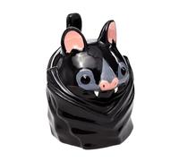 Genérico Bat Upside Down Shaped Mug - 3D Gothic Animal Aesthetic, High Gloss Ceramic Glazed Finish, Ergonomic Wing Handle + Stable Base, Thermal Retention Clay - For Hot Cocoa & Coffee, Coffee Cups