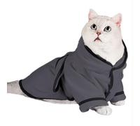 Genérico Bata para Perros,Toalla con Capucha para Secar Gatos | Bata de Baño Cómoda para Mascotas Aseo Perros Gatos Playa Piscina Ducha Natación Baño Clima Frío