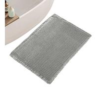 Genérico Bath Mat, Waffle Bathroom Rug Shower Mats Non-Slip, Quick-Dry Super Absorbent Floor Carpet, Machine Washable Bathmat for Tub, Kitchen, Entryway, Apartment, Home Bathroom Décor