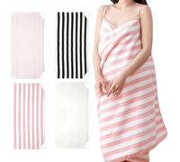 Genérico Bath Towel with Straps for Women,Sexy Long Shower Wrap Night Towel,Soft Cozy Wearable Halter Bath Wraps Towels