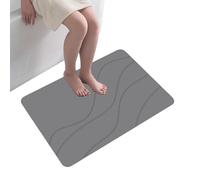 Genérico Bathroom Anti-Slip Mat - Diatomaceous Earth Quick-Drying Shower Mat | Non-Slip Absorbent Carpet | 40x60cm, for Home Apartment Farmhouse Bathroom Toilet Kitchen Laundry