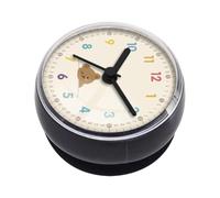 Genérico Bathroom Clock - Simple Round Clock | Suction Cup Wall Timer
