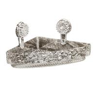 Genérico Bathroom Corner Wall Shelf - Bathroom Wall Mounted Corner Rack - Strong Grip Storage Tool For Bathrooms, Bedroom, Living Room, Kitchen11.81x8.66x2.36 Inches