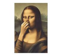 Genérico Bathroom Decor Funny,Amusing Pinching Nose Decorations for Bathroom - Washroom Art Prints - for Home Apartment Hotel Office Home Apartment Hotel Office