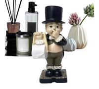 Genérico Bathroom Figurine - Resin Funny Boy Statue Holding Nose, Humorous Home Decor | Toilet Decoration, Dorm, Apartment, Rental House, RV, Kids, Children, Adults, Mothers, Friends