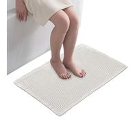 Genérico Bathroom Floor Mat - Absorbent Shower Rug for Wet Areas | 43.18x60.96cm Plush Fabric with Anti Skid Backing, Fast Drying Comfort Pad for Sink Tub and Vanity Space, Bathroom Rug