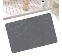 Genérico Bathroom Mat, Door Rug, 15.35x23.62in Non Slip, Diatomaceous Earth, Shower Carpet, Anti Slip, Washable Area, Soft Floor for Living Room, Dining Room, Kitchen, Hotel, Toilet