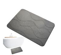 Genérico Bathroom Mat -Water Absorption Bath Mats, Anti Slip Floor Mat For Bathrooms, Quick Drying Stone MatS - Water Absorption Quick Drying Non-Slip Anti-Fall Rug Washable Carpet For Toilet