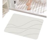Genérico Bathroom Rugs - 16X24Inch Easy To Clean, Non Slip Chenille Bath Mat, Super Absorbent Bathroom Mat | Soft Super Absorbent Rug Pad for Elderly Stability Protection Safety Safety Child Home