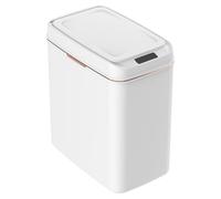 Genérico Bathroom Trash Can, Touchless Smart Sensor Trash Can With Lid, Contactless Smart Sensor Garbage Bin, Square Slim Trashs Cans Bathroom | For Toilet Office Bedroom