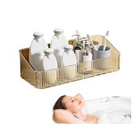 Genérico Bathroom Wall Organizer - Waterproof Wall Mounted Bathroom Organizer for Easy Access,Space Saving Decorative Household Organizing Supplies with Strongs Load Bearing for Locker Room