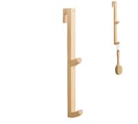 Genérico Bathrooms Towel Hooks Wooden Long No Drill Walls Shower Door Hooks