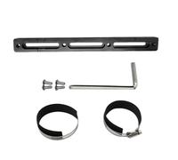 Genérico Battery Mount - Holder, Power Cell | Aluminio Adapter Plate, Alloy Locking Clamp Bracket, Battery Mount Mountain Ride, Electric Battry Bracket Use