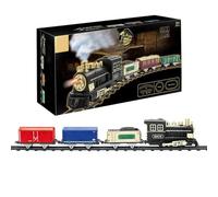 Genérico Battery Operated Train Set - Vintage Music Toy, Light Up Kids Game | Funny Kids Toy Learning Game for Home Kindergarten Preschool Living Room