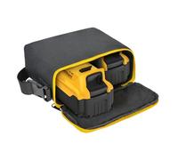 Genérico Battery Storage Organizer Bag, Large Capacity Battery Guard Bag, 3.35x5.51x7.87 Inches Waterproof & Protective Material, Suitcase Cell Sack for Electronics, Cameras, or Flashlights