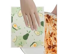 Genérico Bayetas para Platos,paños lavavajillas de algodón y Pulpa de Madera | bayetas para Lavar Cuencos - para ollas, sartenes, encimeras, electrodomésticos, hogar, apartamento y tareas