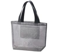 Genérico Beach Bag - Fashionable Bohemian Mesh Tote Design, Sand Proof Beach Bags for Women, Lightweight Shoulder Purse Travel Bag, Vacation Summer Travel Feature Pool Beachs Holiday Carry Usage