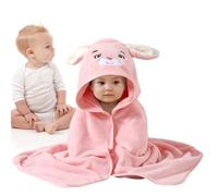 Genérico Beach Bath Towel with Hood, Bath Towels Wrap - Absorbent Cartoon Towels Soft Stuff Towel, Coral Fleece Shower For, Boys