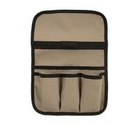 Genérico Beach Chair Armrest Bag, Double-Layer Camping Storage Bag Organizer, Lawn Cup Holder Side for Books Beverage Bottles