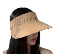 Genérico Beach Hat - Wide Brim Straw Sun Hat | Ponytail Summer Design