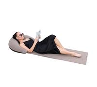 Genérico Beach Mats - Alfombra de con Almohada Inflable - Colchoneta Plegable, Tumbona Individual para Adultos, Hombres, Mujeres y Adolescentes