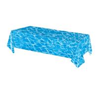 Genérico Beach Party Tablecloth - 137 * 274cm Océæn Wave Table Cover