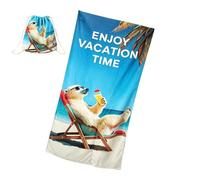 Genérico Beach Towel Backpack - Towel Bag All In | Convertible Quick Dry Absorbent 2 In 1 Lightweight | Swimmers & Travelers, Packable Ţowel Bag For Outdoor Swimming Pool Gym Yoga Park Camping Travel