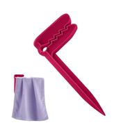 Genérico Beach Towel Stake Clip - Windproof Anti Blow Away Clamp for Outdoor Use | ABS Resin with Strong Grip Lock Design, Sand Resistant Blanket Holder for Travel Sunbathing Concert Camping