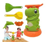 Genérico Beach Toys For, Sand Toy Set with Shovel, Fun Sandbox Play Kit For Outdoor, Water Park, Pool Parties, Camping, and Travel, 5.12x5.12x7.87 Inches