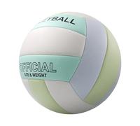 Genérico Beach Volleyball - Official Volleyball Equipment | Waterproof Indoor Outdoor Volley Ball | PU Leather Soft Ball Toy For Gym Youth Adults Kids Girl Boy Training Game Sports Activities