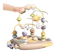 Genérico Bead Maze Table - Roller Coaster Circle Learning Game, Early Educational Preschool Toys | Activity Center For Family Gathering Party Birthday School Home Girls Boys