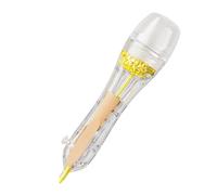 Generico Bead Pen - PP, 5.75x1.38in Beads Tool Precise Dispensing | Easy-Grip Controlled Placement Creative Crafting Applicator, Fuse Bead Pen for School Projects, Classroom Activities, Home Crafting