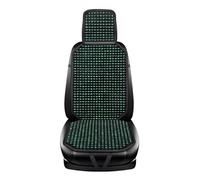 Genérico Beaded Car Seat Cover, Respaldo Asiento Coche Cojín Universal con Cuentas De Madera For Asiento Coche, Refrescante Y Transpirable. Base Tela Antideslizante(D)