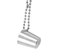 Genérico Beaded Shot Glass Necklace - Cup Shaped Party Jewelry | Fashionable Holiday Carnival Parade Supplies, Handmade Decorative Necklace for Festival Celebration, Backpack Wallet
