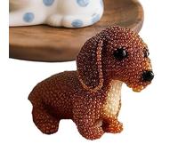 Genérico Beadwork Embroidery - Three-Dimensional Dog Animal Bead Embroidery,Sewing Art with Threads Crafting Accessories for Animal Lovers Adults Teens Ornament Making