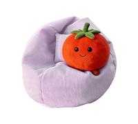 Genérico Bean Bag Chair Ornament, Handmade 15cm Doll Sofa Seat Display Accessory for Table, Nursery, Bedroom, Home, Play, Crafts, Girl Collectors, Fans