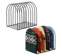 Generico Beanie Hat Holder Organizer - 2 Pieces Iron Heavy Duty Tabletop Stand | Beanie Storage Organizer For Winter, Home, Entryway, Bedroom, Closet, Dresser, Room, Women, And Men