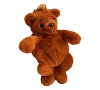 Genérico Bear Backpack - Plush Fabric 39x24x13cm | Panda Shoulder Backpack, Stuffed Animal Bag | Adjustable Kids Back Pack For Toys, Food, Pencils, Small Books, Fruit Daily Use