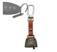 Genérico Bear Bell - Outdoor Hiking Safety Bell for Camping Backpacking | Lightweight Metal with Adjustable Strap, Loud Ringing Sound to Alert Wildlife, Protect Hikers and Campers 4.33 x 1.18 in