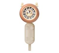 Genérico Bear Foldable Personal Fan, Rechargeable Quiet Electric Handheld Fan for Desk and Travel, Compact Wind Blower for Hiking Camping Gym Workout Commuting Outdoor Use