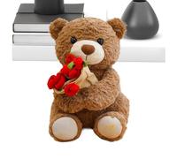 Genérico Bear Plush- Bear Stuffed Animal | Bears For Cuteanimal Plush Toy,Companion Bearr, Doll, Kids Girls, Sofa Bedside Living Room, Bedroom Nursery, Home, Birthday Christmas