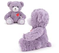 Genérico Bear Plush Toy - Bear Stuffed Animals, 9.06 In Bearr Plush, with Heart Design Collectible Pillows, Plushh Bearr For Kids Girls Boys Adults Birthday Valentine Easter and Christmas
