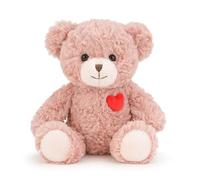 Genérico Bear Plush Toy - Bear Stuffed Animals, 9.06 In Bearr Plush, with Heart Design Collectible Pillows, Plushh Bearr For Kids Girls Boys Adults Birthday Valentine Easter and Christmas